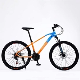  Fahrräder Herren Fahrrad Mountainbike Erwachsene Variable Damping Students Cycling Snow Bicycle (Color : Multicolored) (Orange)