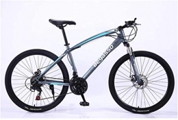 HCMNME Mountainbike Hochwertiges langlebiges Fahrrad, Outdoor-Sport 26 '' Aluminium Mountain Bike mit 17 '' Rahmen Scheibenbremse 2130 Geschwindigkeiten, Vorderachsfederung Outdoor-Sport Mountainbike Aluminiumrahmen mit