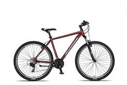 Hoopfietsen Fahrräder Hoopfietsen 27, 5 Zoll Mountainbike Umit Mirage Federgabel Aluminium Rot 46 cm Rahmengröße