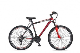 Hoopfietsen Fahrräder Hoopfietsen 29 Zoll Mountainbike Umit Mirage Federgabel Aluminium Schwarz-Rot 52 cm Rahmengröße