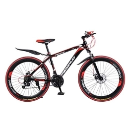 JLRTY Fahrräder JLRTY Mountainbike Mountainbike, 26 Zoll Rad, Leichtes Aluminium Rahmen Mountainbikes, Doppelscheibenbremse Und Vorderradgabel (Color : Black, Size : 27-Speed)