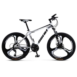JLRTY Fahrräder JLRTY Mountainbike Mountainbike, Carbon Steel Bergfahrräder Hardtail, Scheibenbremse Und Aussperrung Vorderradgabel, 26-Zoll-Rad (Color : White, Size : 27-Speed)