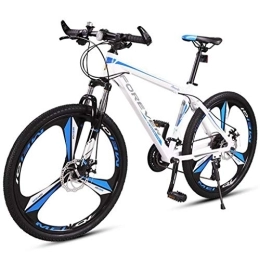 Kays Fahrräder Kays Mountainbike Mountain Bike 26" Unisex Ravine Bike 24 / 27 Geschwindigkeiten Aluminium Rahmen Scheibenbremse Vorderachsfederung (Color : White, Size : 24speed)