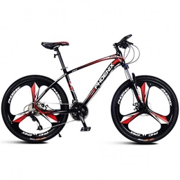 Kays Mountainbike Kays Mountainbike Mountain Bike, Männer / Frauen MTB Fahrräder, Aluminium Rahmen, Doppelscheibenbremse Federung Vorne, 26-Zoll-Rad, 27 Geschwindigkeit (Color : Red)