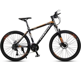 Kays Fahrräder Kays Mountainbike Mountainbike, 26" Leichtgewicht Aluminium Rahmen Fahrrad, Doppelscheibenbremse Und Verriegelt Vorderradaufhängung, 27 Geschwindigkeit (Color : Orange)