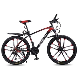 Kays Mountainbike Kays Mountainbike Mountainbike, 26 ‚‘ Rad Fahrräder 27 / 30 Geschwindigkeiten MTB Leichtes Aluminium Rahmen Scheibenbremse Vorderachsfederung (Color : Red, Size : 30speed)