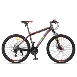 Kays Fahrräder Kays Mountainbike Mountainbike, 26 Zoll-Aluminiumlegierung Feld-Männer / Frauen MTB Fahrräder, Doppelscheibenbremse Vorderachsfederung, 21 Geschwindigkeit (Color : Black)