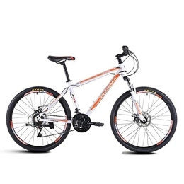Kays Fahrräder Kays Mountainbike Mountainbike, 26 Zoll Männer / Frauen Hardtail Fahrräder, Carbon-Stahlrahmen, Doppelscheibenbremse Und Vorderradgabel, 21 Geschwindigkeit (Color : Orange)