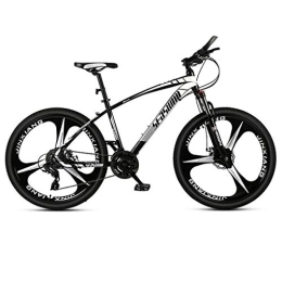 Kays Fahrräder Kays Mountainbike Mountainbike, Unisex Bergfahrräder Hardtail, Doppelscheibenbremse Federung Vorne, Carbon-Stahlrahmen, 26-Zoll-Mag-Rad (Color : Black, Size : 27 Speed)