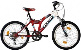 KCP Fahrräder KCP Jett 20 Zoll 31 cm Jungen 6G Felgenbremse WeiÃŸ / Rot