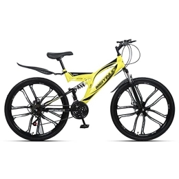 LiRuiPengBJ Fahrräder Kinderfahrrad 26 Zoll Mountainbike Fahrrad Mit 21 Gängen Mountainbike mit Verstellbarem Sitz für Männer und Frauen, mit Doppelscheibenbremsen und Stoßdämpfer ( Color : Style1 , Size : 26inch21 speed )