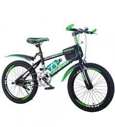 SXMXO Fahrräder Kinderfahrrder Mountainbikes 18 / 20 / 22 '' Ananas Textur Rutschfester verschleifester Reifen Single Speed Doppelscheibenbremse Mountainbike-Profi-Sattel, 20inch