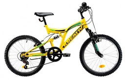 Kreativ Mountainbike Kreativ K 2041 20 Zoll 36 cm Jungen 5G Felgenbremse Gelb