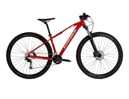 KROSS Fahrräder Kross Level 3.0 Mountainbike XL Rahmen 29 Zoll Räder Scheibenbremse, Shimano 24 Gang-Schaltung Hardtail Fahrrad Rot Weiß