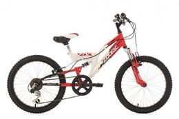 KS Cycling Mountainbike KS Cycling Kinderfahrrad Mountainbike Fully 20“ Zodiac rot-weiß RH 31 cm