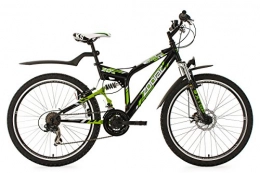 KS Cycling Fahrräder KS Cycling Mountainbike ATB Fully 26'' Zodiac schwarz RH 48 cm