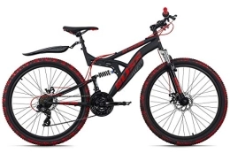 KS Cycling Fahrräder KS Cycling Mountainbike Fully 26'' Bliss Pro schwarz-rot RH 46 cm