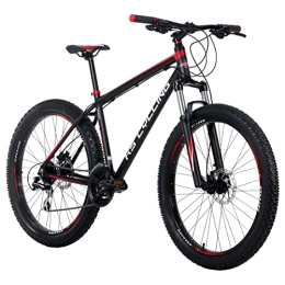 KS Cycling Fahrräder KS Cycling Mountainbike Hardtail 27, 5" Plus Xceed schwarz-rot RH 50 cm