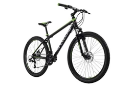 KS Cycling Fahrräder KS Cycling Mountainbike Hardtail 27, 5'' Xceed schwarz-grün RH 42 cm