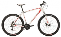 KS Cycling Mountainbike KS Cycling Mountainbike Hardtail MTB 27, 5'' Sharp weiß-rot RH 51 cm