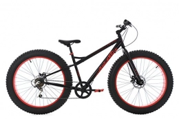 KS Cycling Fahrräder KS Cycling Mountainbike MTB Fatbike 26'' schwarz-rot RH 43 cm