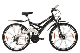 KS Cycling Fahrräder KS Cycling Mountainbike MTB Fully 26'' ATB 4Masters schwarz RH 46 cm