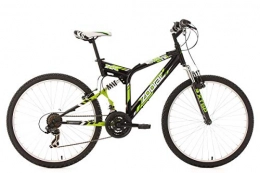 KS Cycling Mountainbike KS Cycling Mountainbike MTB Fully 26'' Zodiac schwarz-grün RH 48 cm