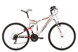 KS Cycling Fahrräder KS Cycling Mountainbike MTB Fully 26'' Zodiac weiß RH 48 cm