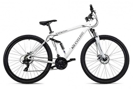 KS Cycling Fahrräder KS Cycling Mountainbike MTB Fully 29'' Triptychon weiß RH 51 cm