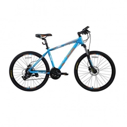 Kuqiqi Fahrräder KUQIQI Fahrrder, Mountainbikes, Fahrrder fr Erwachsene mit Variabler Geschwindigkeit, hydraulische Scheibenbremsen - 24-Gang-Raddurchmesser (26 Zoll) (Color : Blue, Edition : 24 Speed)