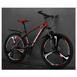 KXDLR Fahrräder KXDLR Mountainbike, Unisex Mountainbikes, Aluminium Rahmen, Federgabel Und Dual Disc Brake, 26Inch Räder, 27-30 Geschwindigkeiten, Rot, 27 Speeds
