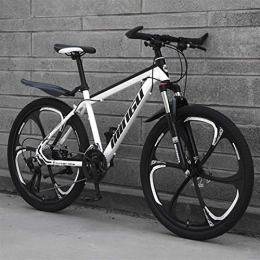 LBWT Fahrräder LBWT Adult Mountainbike, Off-Road-Fahrrad, High Carbon Stahlrahmen, Scheibenbremsen Stoßdämpfung, Geschenke (Color : Red, Size : 24 Speed)