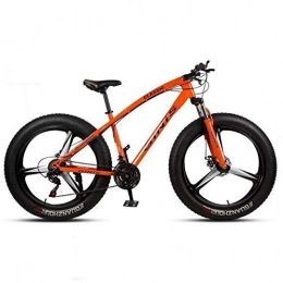 LBWT Fahrräder LBWT Freizeit Adult Mountainbike, Studentensport Off-Road Fahrräder, High Carbon Stahl, 26-Zoll-Stahlrahmen, Doppelscheibenbremsen, Geschenke (Color : Orange, Size : 27 Speed)