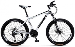LBWT Fahrräder LBWT High-Carbon Steel-Rahmen-MTB-Fahrrad, 26-Zoll-Unisex-Falten-Mountainbicy, 21.12.27.30 Geschwindigkeiten, mit Scheibenbremsen und Federgabel, Geschenken (Color : C, Size : 24 Speed)
