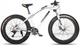 LFSTY Fahrräder LFSTY Mountain Bikes, 26-Zoll-Fat Tire Hardtail Mountainbike, Doppelaufhebung-Rahmen und Federgabel Gelände Mountainbike, 21 / 24 / 27speed, Spoke, D, 21 Speed