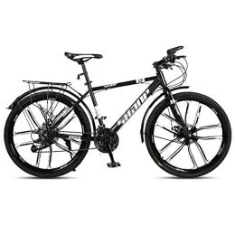 LILIS Mountainbike LILIS Mountainbike Fahrrad-Erwachsene Straßen-Fahrräder Mountainbike MTB Einstellbare Geschwindigkeit for Männer und Frauen 26in Räder Doppelscheibenbremse (Color : Black, Size : 24 Speed)