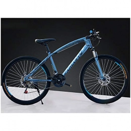 Link Co Fahrräder Link Co Mountainbike 26 Zoll Geschwindigkeit Doppelscheibenbremsen Radfahren Fahrrad EIN Rad, Blue