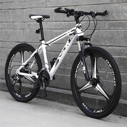 LJLYL Mountainbike LJLYL Mountainbike für Erwachsene, Männer und Frauen, Hardtail-MTB-Fahrrad aus Kohlenstoffstahl mit Doppelscheibenbremse, stoßdämpfende Vorderradgabel, B, 26 inch 27 Speed
