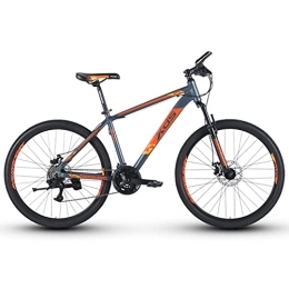 LLF Mountainbike LLF Fahrrad, 26-Zoll-Mountainbike, Volles Suspension 21 Geschwindigkeit High-tensisle Carbon Steel-Rahmen MTB Mit Dual-scheibenbremse für Männer Und Frauen(Size:26inch, Color:Orange)