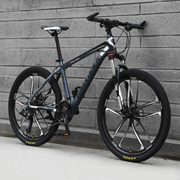LWZ Fahrräder LWZ 26-Zoll-Mountainbike-Fahrräder MTB 24-Gang-Doppelscheibenbremse High Carbon Steel Heimtrainer Rennrad Erwachsener Student