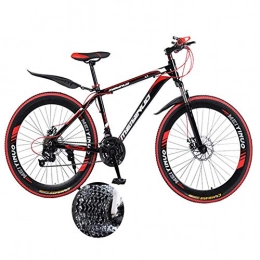 LXDDP Fahrräder LXDDP Mountainbike-Stoßdämpferfahrrad, 21 / 24 / 27-Gang-Antirutschfahrrad, ultraleichter Aluminiumlegierungsrahmen und rutschfeste Reifen für Erwachsene Schüler