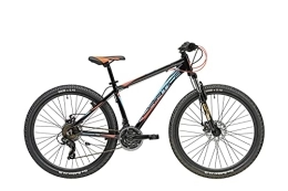 Cicli Adriatica Fahrräder Mountain Bike RCK 27, 5-Zyklen Adriatica mit Gestell aus Aluminium, Federgabel und Schaltung 21 V, Nero-Blu-Rosso, Telaio 48 cm