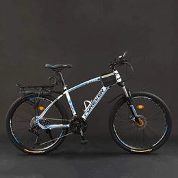 ZXCVB Fahrräder Mountainbike 24 / 26-Zoll 24-Gang-Fahrrad Für Erwachsene Student Outdoor-Bikes, Hardtail-Fahrrad Mit Doppelscheibenbremse, Verstellbarer Sitz, MTB-Country-Fahrradrahmen Mit Hohem Kohlenstoffgehalt