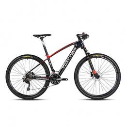 W&TT Fahrräder Mountainbike 26 / 27, 5 Zoll SHIMANO M7000-22 Geschwindigkeiten für Erwachsene Off-Road-Bike-Radfahren mit Luftdruck-Stoßdämpfer und Vordergabel-Ölbremse, Carbonfahrräder für Herren, Red, 27.5*15.5