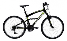 VTT Fahrräder Mountainbike 66 cm (26 Zoll), vollgefedert, 18 Gänge, Shimano TY21, V-Bremsen