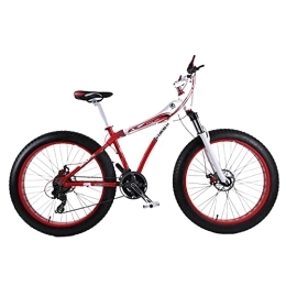 TAURU Mountainbike Mountainbike, 66 cm dickes Rad für Erwachsene, Mountainbike, Snowbike, Aluminiumlegierung, Autobahn-Fahrrad / Doppelscheibenbremse