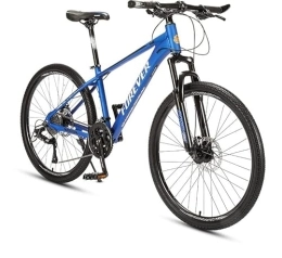 FAXIOAWA Fahrräder Mountainbike für Erwachsene, 26-Zoll-Räder, leichtes 27-Gang-Mountainbike-Fahrrad, stabiler Rahmen aus Aluminiumlegierung mit Scheibenbremse, Mountain Trail-Fahrrad, Hardtail-Erwachsenenfahrrad