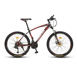 HEMSAK Fahrräder Mountainbike für Erwachsene, Mountainbike, Vollgefedertes MTB-Getriebe, Doppelscheibenbremsen, Mountainbike, mit Doppelscheibenbremse für Herren- und Damen-MTB-Fahrrad