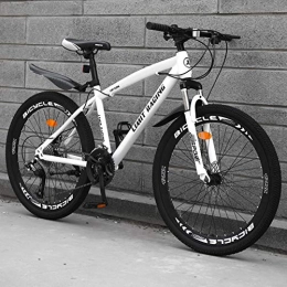 ZYZYZY Fahrräder Mountainbike Leicht MTB Hoch-kohlenstoffstahl 21 Geschwindigkeit Variable Geschwindigkeit Doppelscheibenbremse 26 Zoll Citybike E-21-geschwindigkeit 24 Zoll
