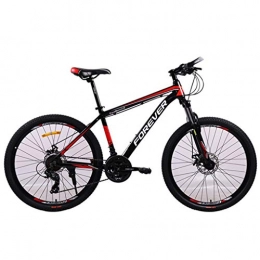 WGYDREAM Fahrräder Mountainbike Mountain Bike MTB 26" Mountainbikes 24 Geschwindigkeiten Unisex MTB Bike Leichte Aluminium Rahmen Federung Vorne Doppelscheibenbremse Mountainbike Mountain Bike MTB ( Color : Red )